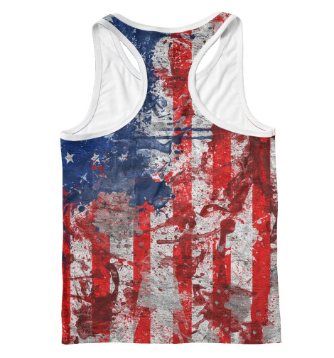 

Майки борцовки Print Bar, Белый, USA wrestling
