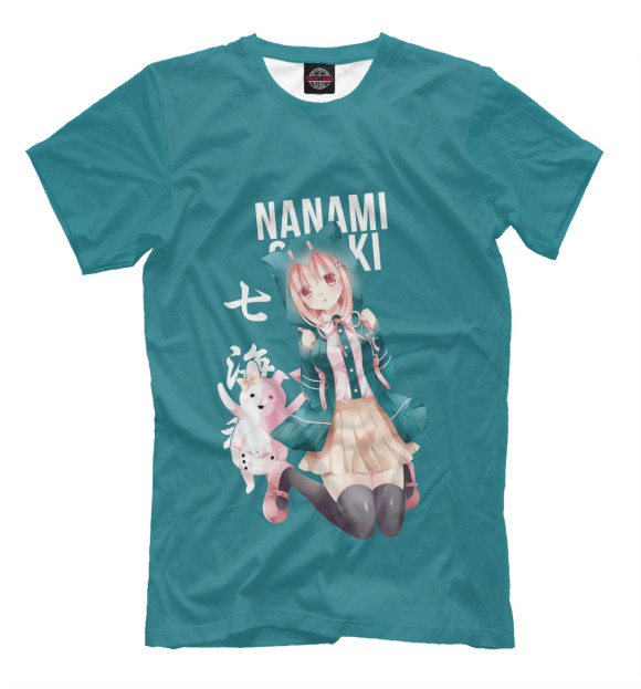 Футболка для мальчиков с изображением Чиаки Нанами-Danganronpa 2 цвета Белый