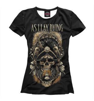 Женская футболка As I Lay Dying