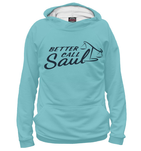 

Худи Print Bar, Белый, Better Call Saul