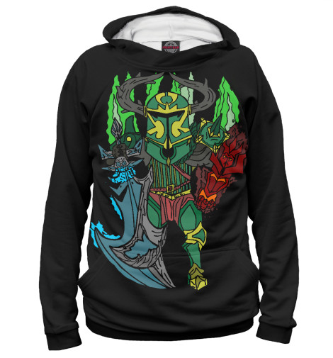 

Худи Print Bar, Белый, Фан арт Wraith King