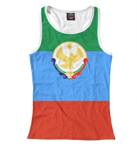 

Майки борцовки Print Bar, Белый, Дагестан