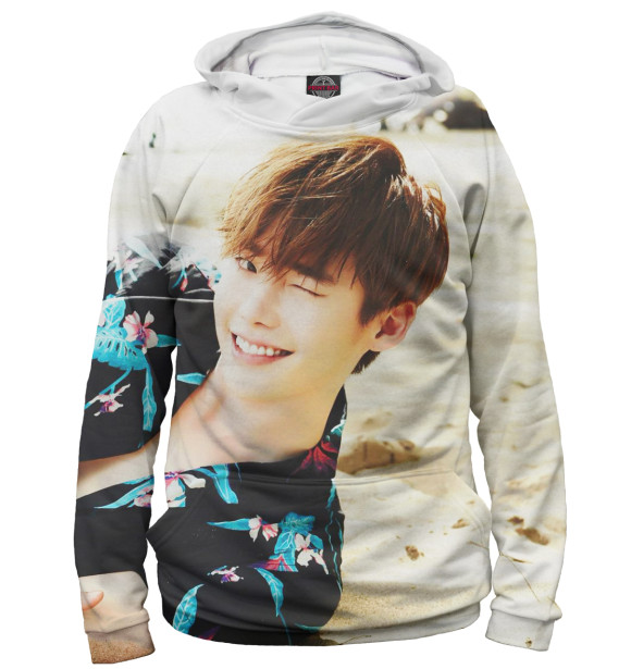 Женское худи с изображением Дорама цвета Белый