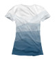 Женская футболка Синий градиент