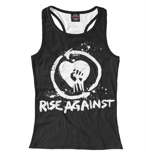 

Майки борцовки Print Bar, Белый, Rise Against