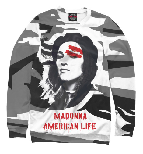 

Свитшоты Print Bar, Белый, American Life