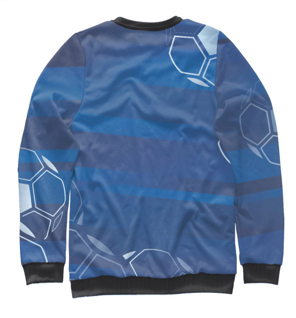 Мужской свитшот с изображением Lazio FC #1 цвета Белый
