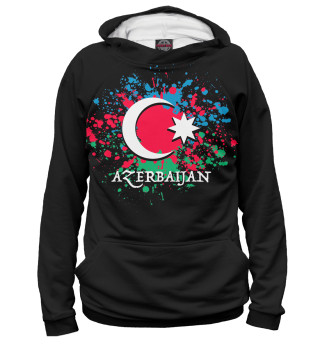Мужское худи Azerbaijan