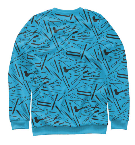 

Свитшоты Print Bar, Белый, Хирургические инструменты