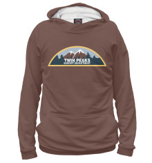 Мужское худи Twin Peaks Sheriff Department