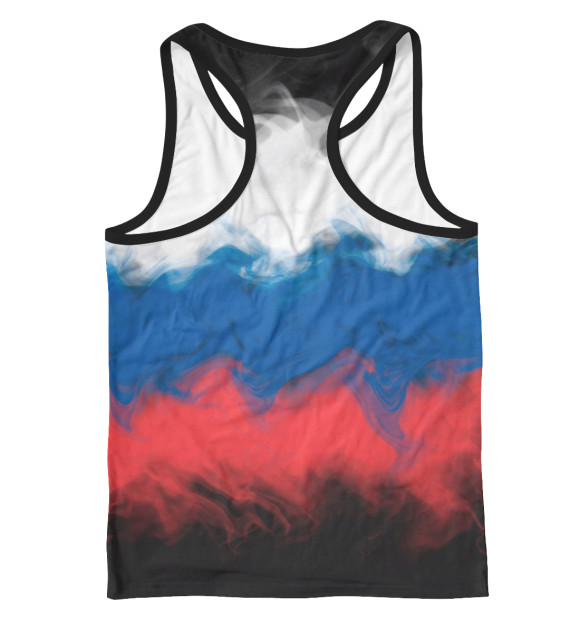 Мужская майка-борцовка с изображением Екатеринбург цвета Белый