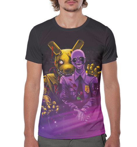 

Футболки Print Bar, Черный, Five Nights at Freddy’s