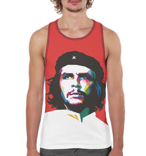 

Майки борцовки Print Bar, Белый, Че Гевара