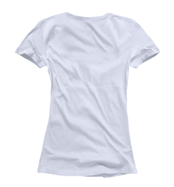Женская футболка с изображением Madonna цвета Белый