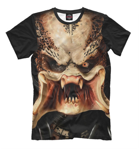 

Футболки Print Bar, Молочно-белый, Хищник