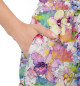 Платье-рубашка Акварель, цветы
