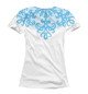 Женская футболка Снегурочка