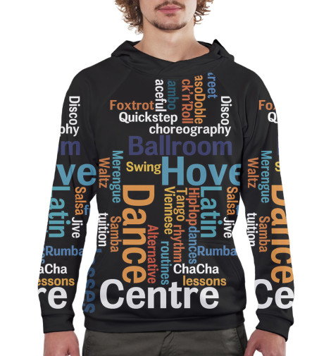 

Худи Print Bar, Белый, Танцы