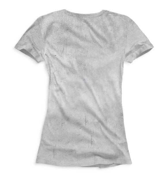 Женская футболка с изображением Bahh Tee цвета Белый