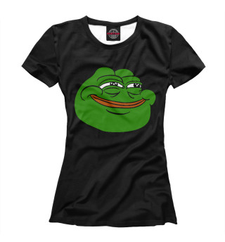 Женская футболка PepeHappy