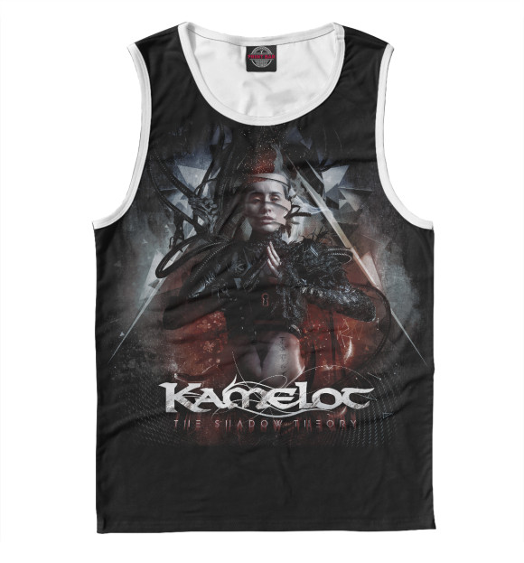 Майка для мальчика с изображением Kamelot цвета Белый