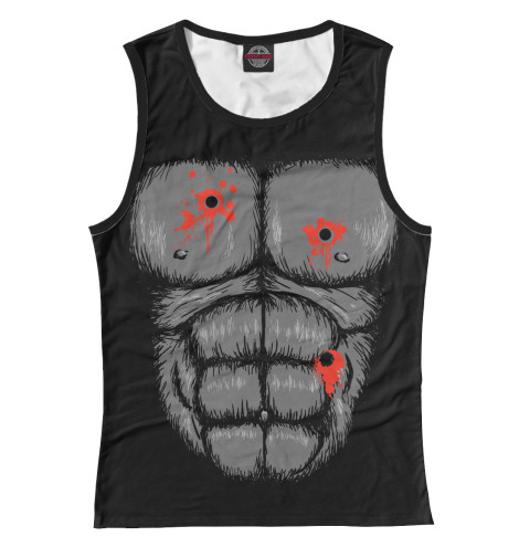 

Майки Print Bar, Белый, Горилла