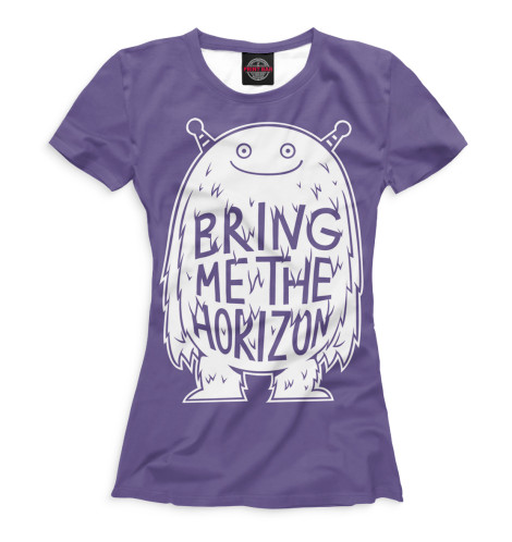

Футболки Print Bar, Белый, Bring Me The Horizon