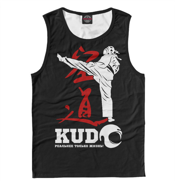 Майка для мальчика с изображением Кудо цвета Белый