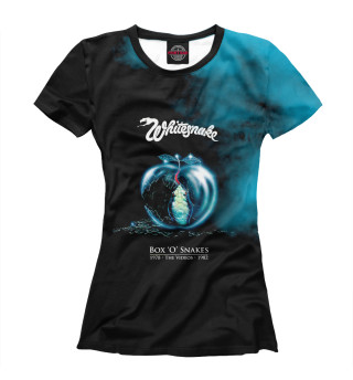 Женская футболка Whitesnake