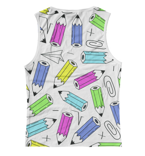 

Майки Print Bar, Белый, The pencils