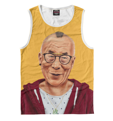 

Майки Print Bar, Белый, Dalai Lama