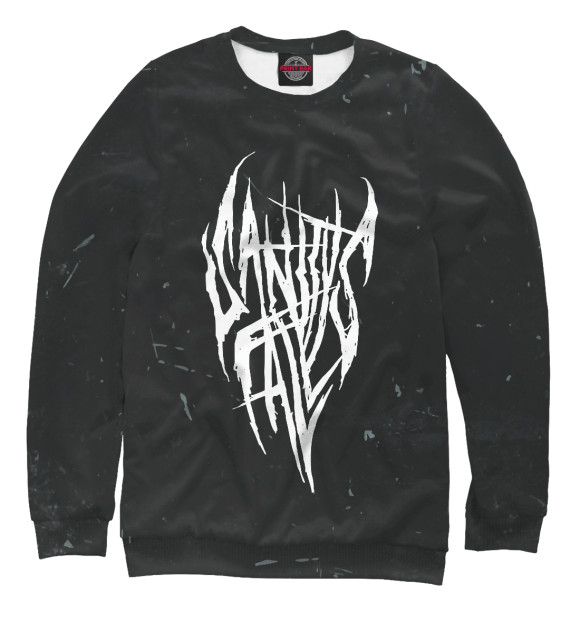 Свитшот для мальчиков с изображением Sally Face - Sanity's Fall цвета Белый