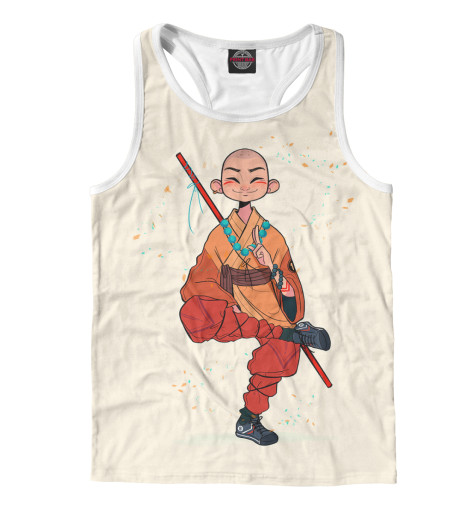 

Майки борцовки Print Bar, Белый, Довольный монах Шаолиня