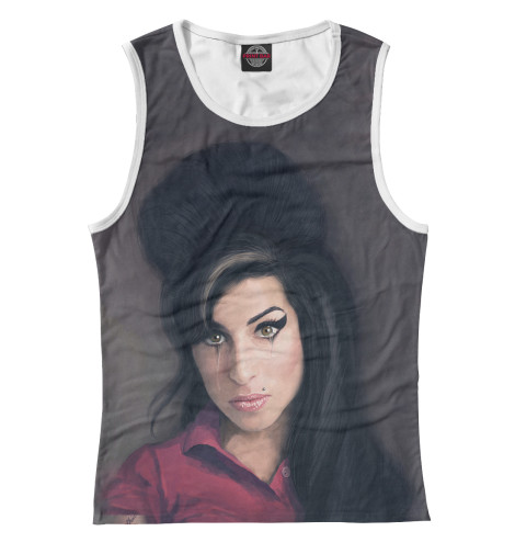 

Майки Print Bar, Белый, Amy Winehouse