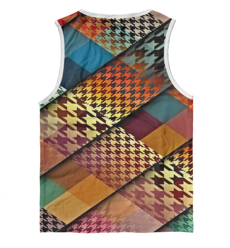 

Майки Print Bar, Белый, Лоскутное шитье