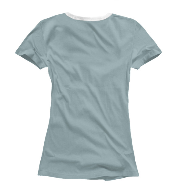 Женская футболка с изображением Кадуцей цвета Белый