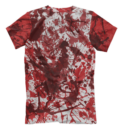 

Футболки Print Bar, Молочно-белый, Кровь