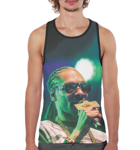 

Майки борцовки Print Bar, Белый, Snoop Dogg