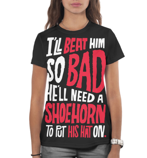 

Футболки Print Bar, Белый, Майк Тайсон