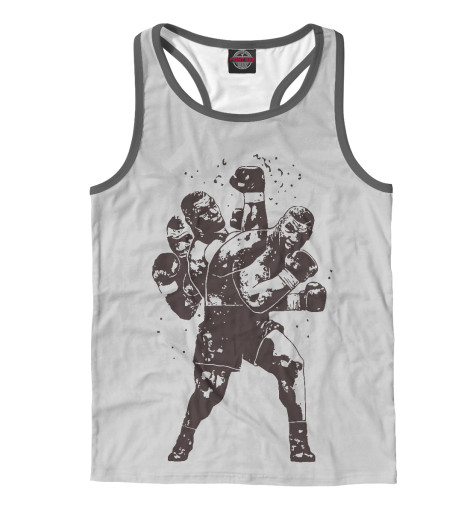 

Майки борцовки Print Bar, Белый, Mike Tyson