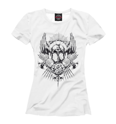 

Футболки Print Bar, Белый, Knight