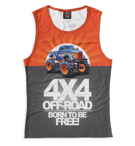 

Майки Print Bar, Белый, Off Road