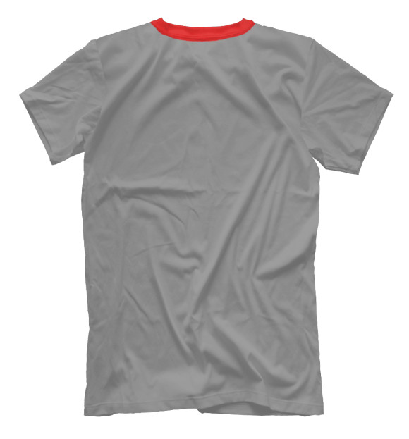 Мужская футболка с изображением Двоичный код числа зверя цвета Белый