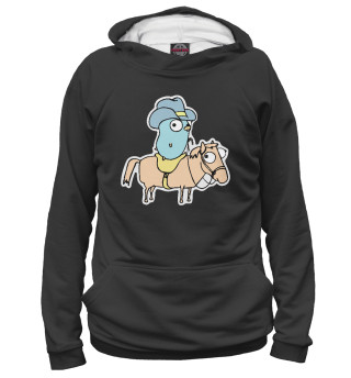 Gopher on a horse!