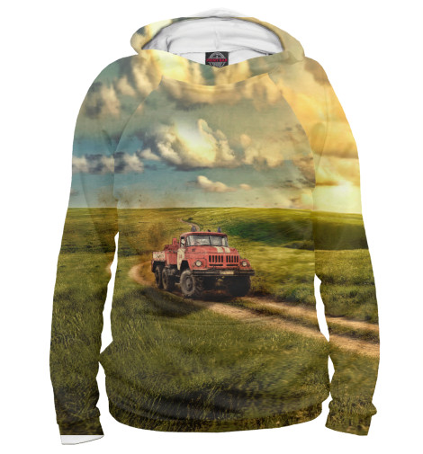 

Худи Print Bar, Белый, Пожарная машина