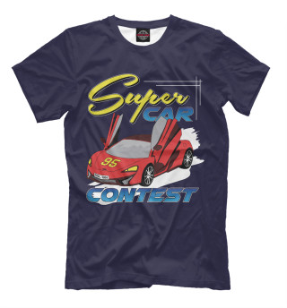 Мужская футболка Super Car