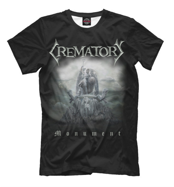 Футболка для мальчиков с изображением Crematory - Monument цвета Белый