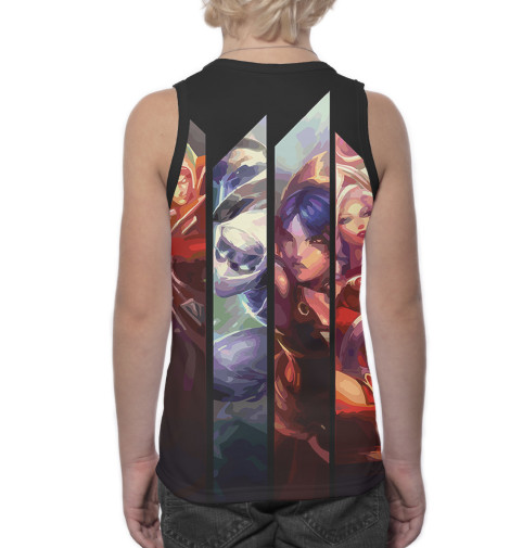 Майки Print Bar, Белый, League of Legends