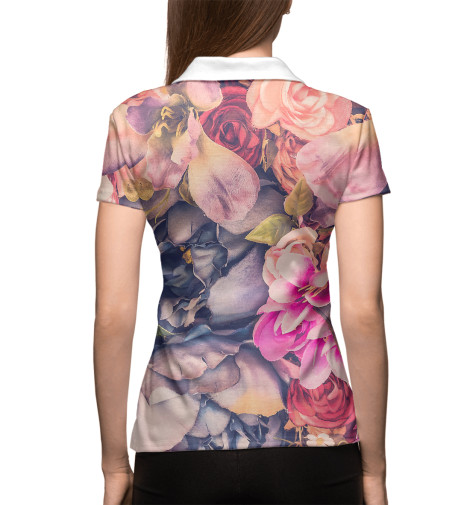 

Поло Print Bar, Белый, Vintage Flower