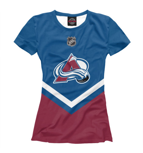

Футболки Print Bar, Белый, Colorado Avalanche